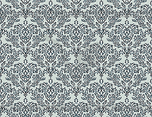Seamless damask pattern - vector image