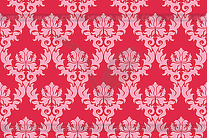 Seamless damask pattern - royalty-free vector image