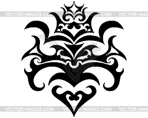 Gothic pattern - vector clip art