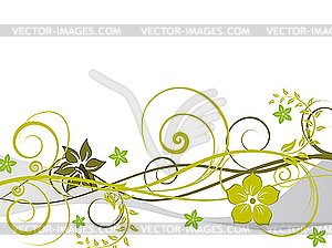 Floral design - vector clipart