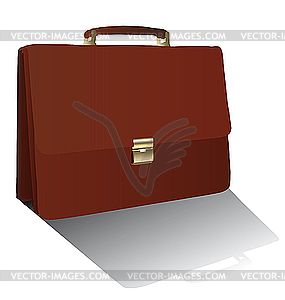 Briefcase - vector image