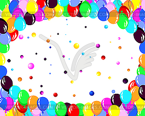 Colorfull balloons - vector clipart