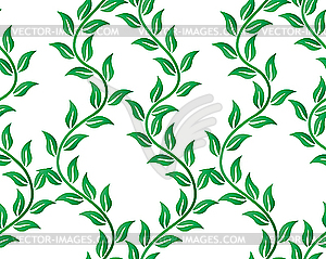 Seamless floral pattern - royalty-free vector image