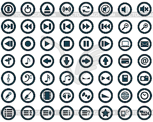Web icons - vector image