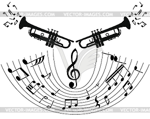 Music notes - vector clipart