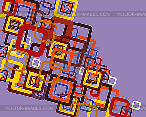Rectangles background - vector clipart
