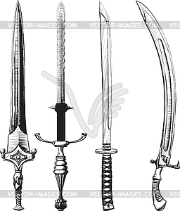 sword drawings clip art