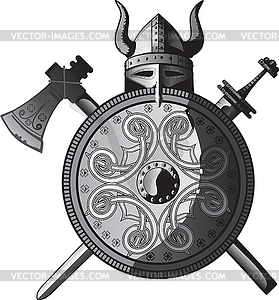 Viking set - vector image