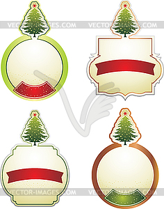 Card fir - vector clipart