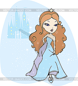 Princess - vector clipart / vector image