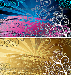 Abstract backgrounds - vector clipart