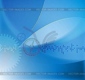 Abstract Backgrounds in techno style - vector image