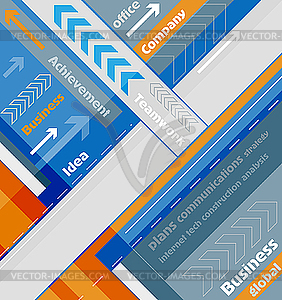 Abstract corporate modern background - vector clip art