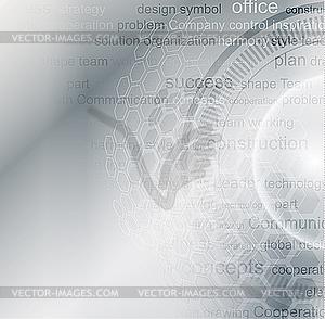 Abstract technology background - vector clipart / vector image