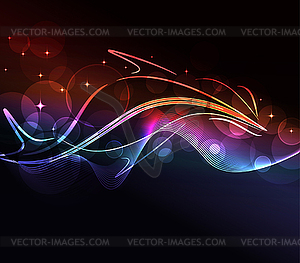 Abstract wave - stock vector clipart