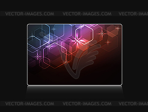 Gift card - vector image