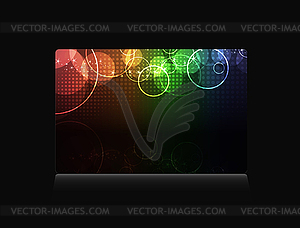 Gift card - vector clipart