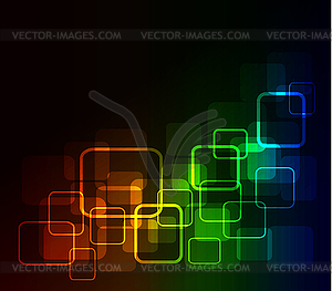 Glowing abstract background - vector EPS clipart