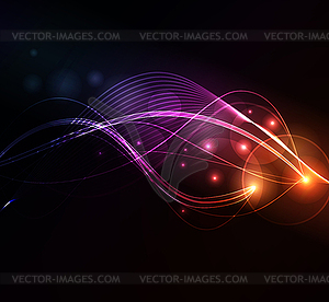 Abstract wave - vector clipart