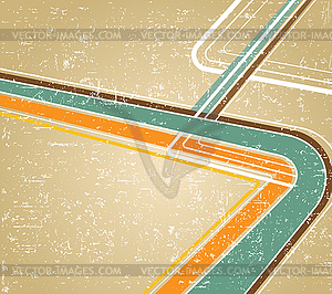 Retro background - vector clip art
