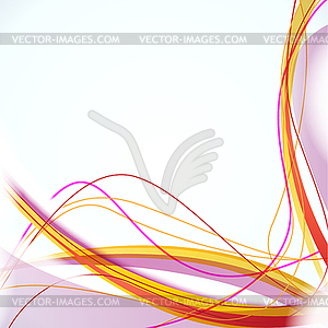 Abstract line background - vector clipart