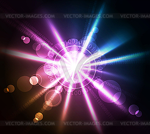 Stylized abstract background - vector image