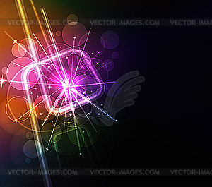 Stylized abstract background - vector clip art