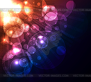 Stylized abstract background - vector clip art