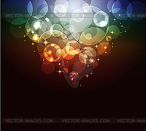 Stylized abstract background - vector clip art