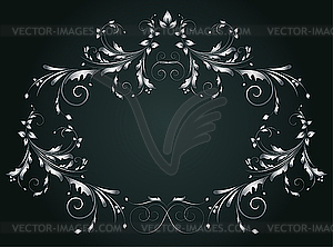 Vintage decorative frame - vector clip art