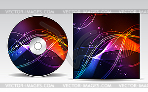 CD cover design  - vector image