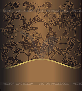 Floral design - vector clipart