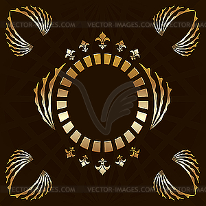 Luxury background card - vector clipart