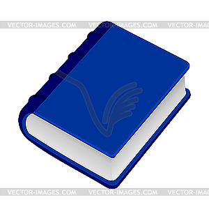 Closed book - vector clip art