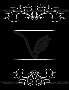 Luxury card or invitation - vector image