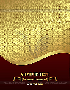 Luxury card or invitation - vector clip art