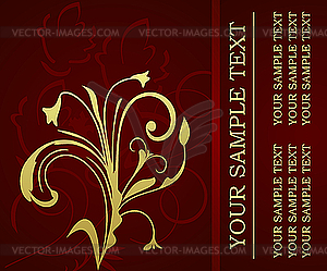 Luxury background for design - vector clipart / vector image