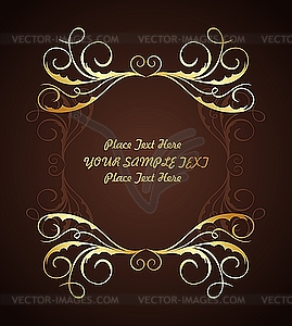 Beautiful vintage - stock vector clipart