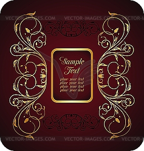 Floral background - royalty-free vector clipart