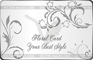 The retro vintage element for design - vector clipart