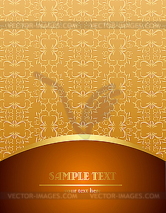 Luxury card or invitation - vector clipart