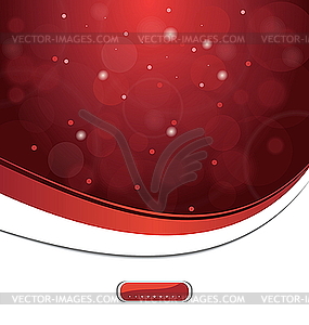 Abstract background with transparent circkles and emblem - vector clipart