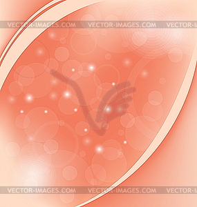 Background with abstract circles - vector clipart