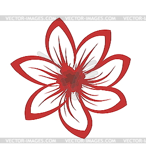 Cartoon flowers - vector image