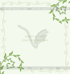 Luxury card or invitation - vector image