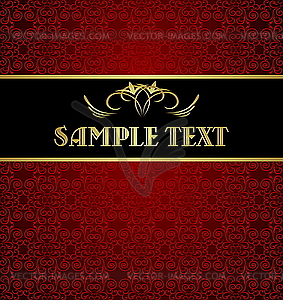 Luxury background card for design - vector clip art