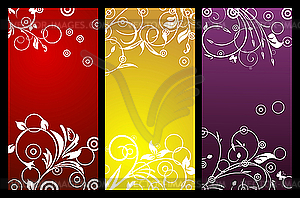 Floral background - vector clip art