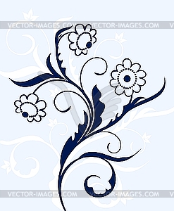 Floral background - vector EPS clipart