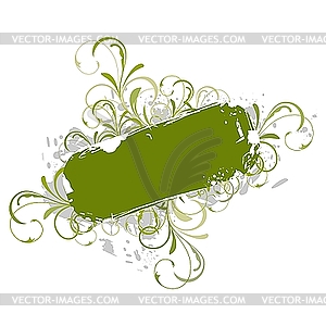 Grunge banner - vector clipart