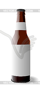 Bottle beer - vector image